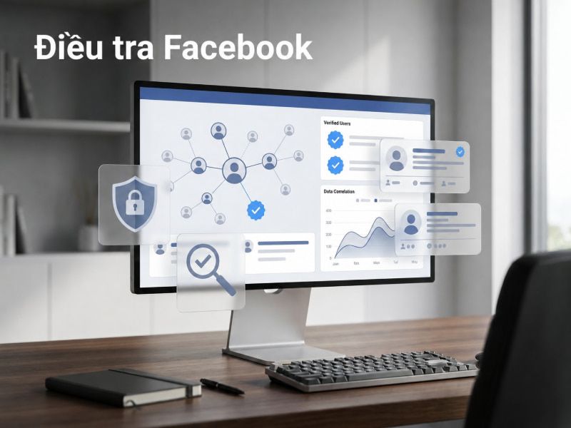 Hỗ trợ thu thập và phân tích dữ liệu công khai để làm rõ danh tính tài khoản Facebook.