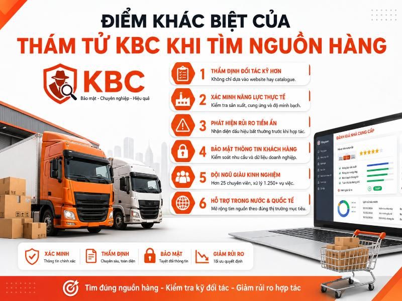 KBC tập trung vào khâu thẩm định chuyên sâu, giảm thiểu tối đa rủi ro cho doanh nghiệp trước khi hợp tác.