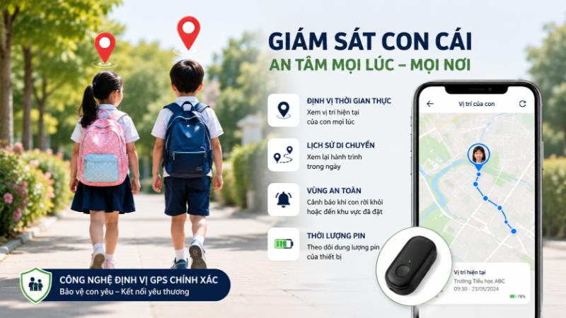 Việc giám sát thói quen dùng điện thoại giúp cha mẹ kịp thời bảo vệ con cái khỏi những rủi ro trực tuyến.