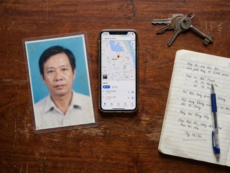 Ảnh, số điện thoại hay địa chỉ cũ là manh mối quan trọng giúp khoanh vùng tìm kiếm.