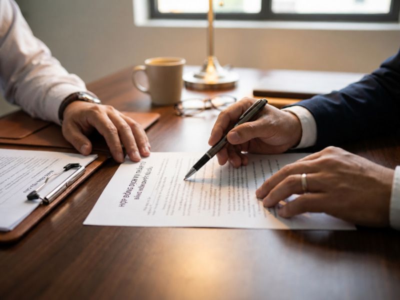 Thống nhất phạm vi công việc và xử lý dữ liệu trên hợp đồng giúp bảo vệ quyền lợi tối đa cho khách hàng.