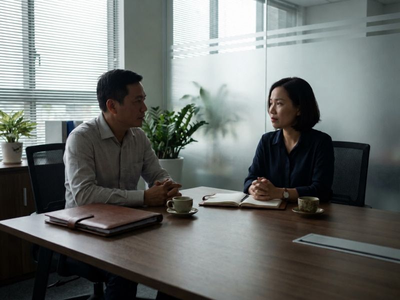 Tư vấn trực tiếp giúp khách hàng làm rõ mục tiêu xác minh và giới hạn riêng tư trước khi thuê thám tử.