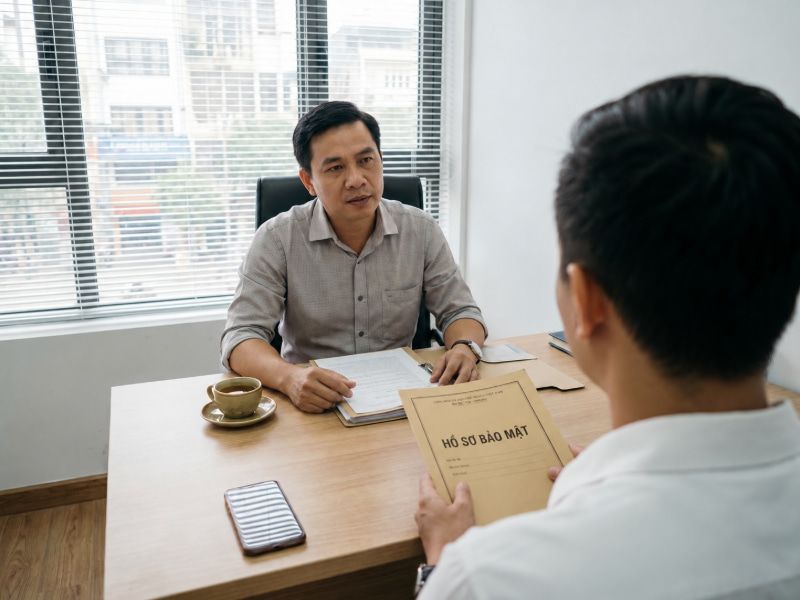 Dịch vụ định vị số điện thoại Viettel VinaPhone Mobifone 6 Không gian tư vấn bảo mật tại Thám Tử KBC, nơi tiếp nhận và đánh giá chi tiết từng trường hợp.