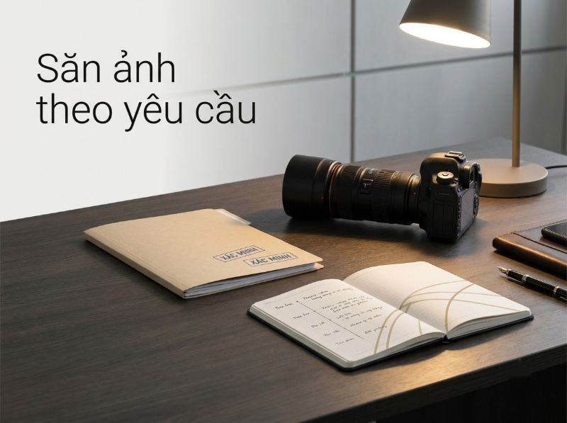 Tổng quan nghiệp vụ ghi nhận dữ liệu thực tế và lập hồ sơ xác minh rõ ràng của dịch vụ thám tử săn ảnh.