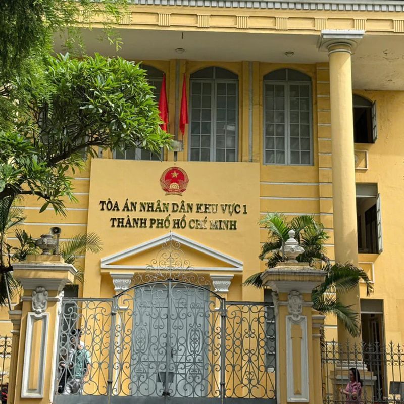 Mẫu đơn ly hôn thuận tình 2026 và hướng dẫn cách điền đúng 4 Trụ sở Tòa án nhân dân khu vực 1 TP.HCM. Người nộp đơn cần xác định đúng Tòa án có thẩm quyền đối với trường hợp của mình.